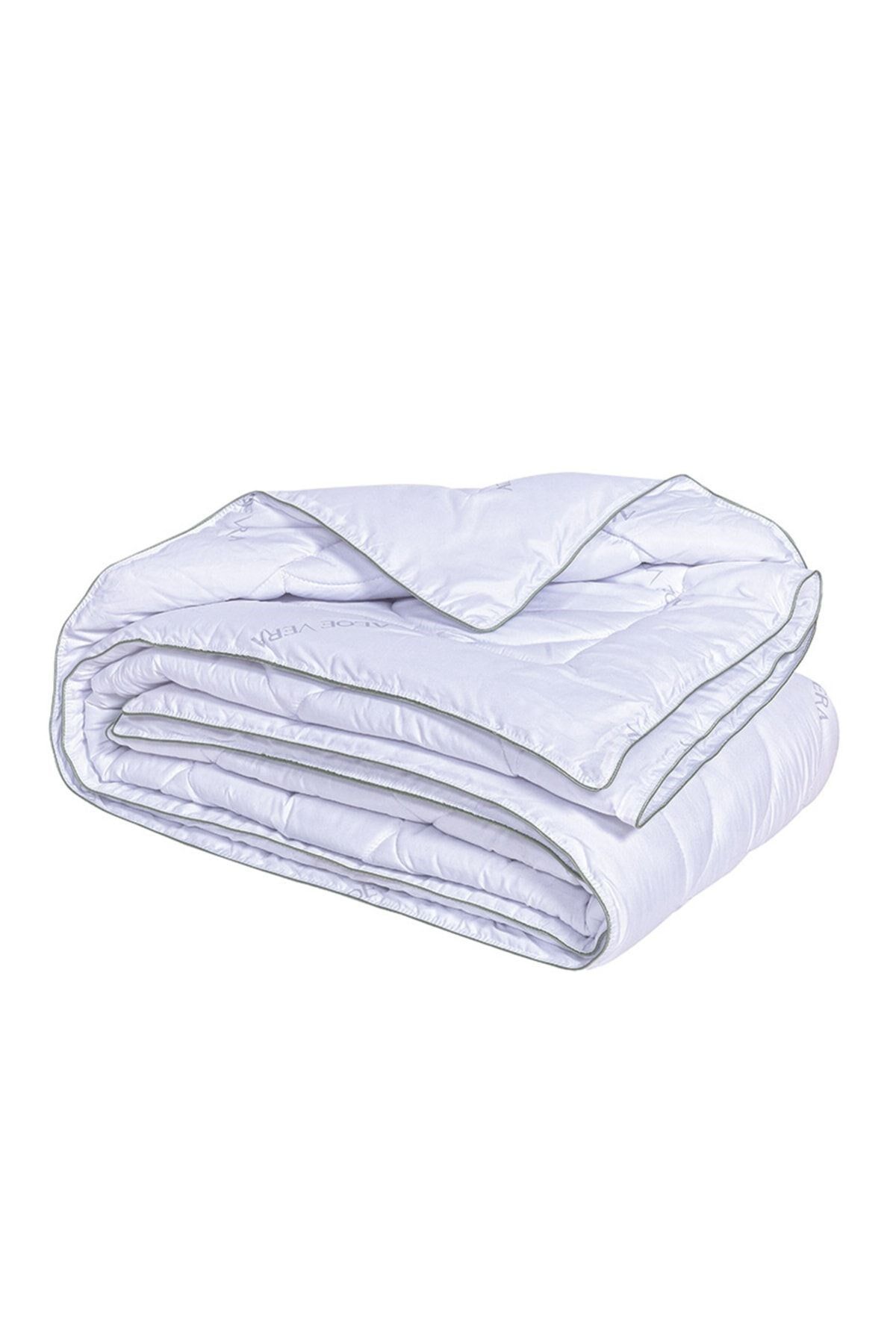 Kupon Home 155x215 Cm Tek Kişilik Aloevera Yorgan- Bez Çantalı