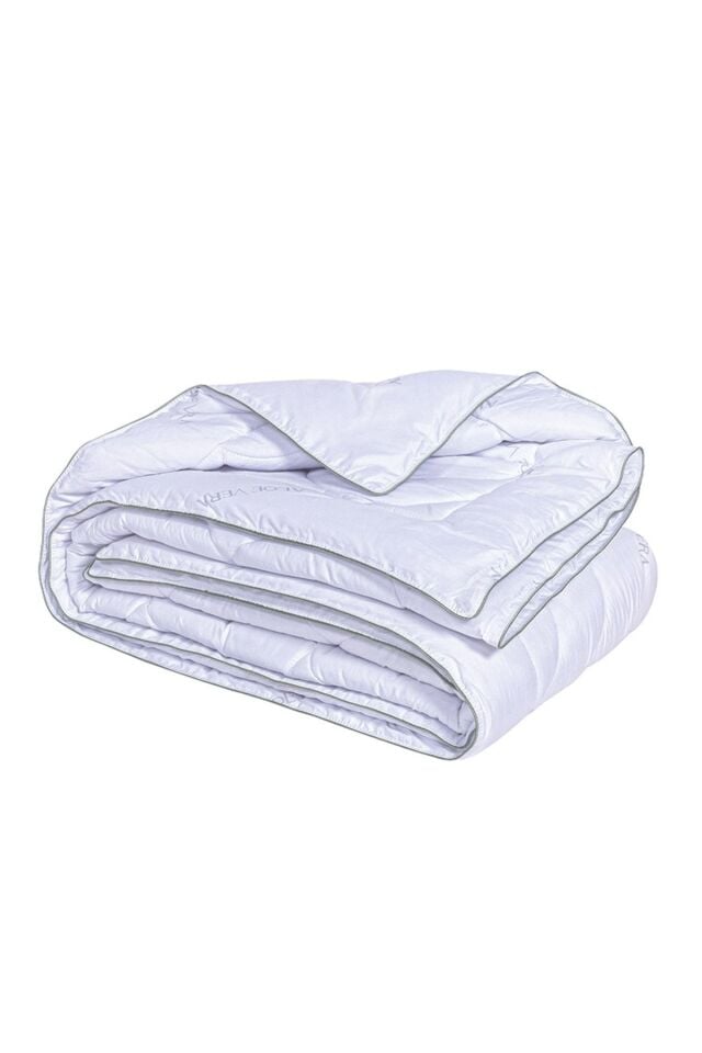 Kupon Home 155x215 Cm Tek Kişilik Aloevera Yorgan- Bez Çantalı