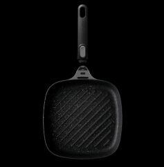 Marka Gem Stay Cool 24 Cm Çıkarılabilir Saplı Gri Kare Izgara Tava