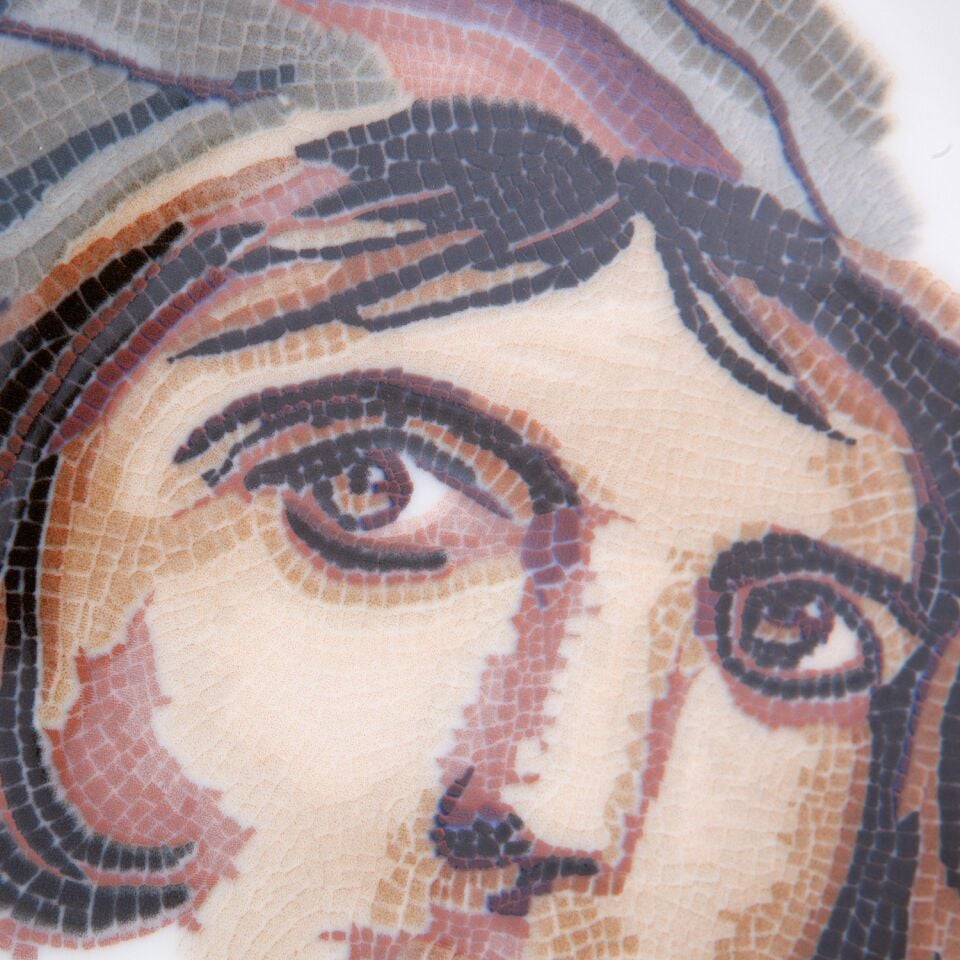 Zeugma Çingene Kız 19 Cm. Pasta Tabağı