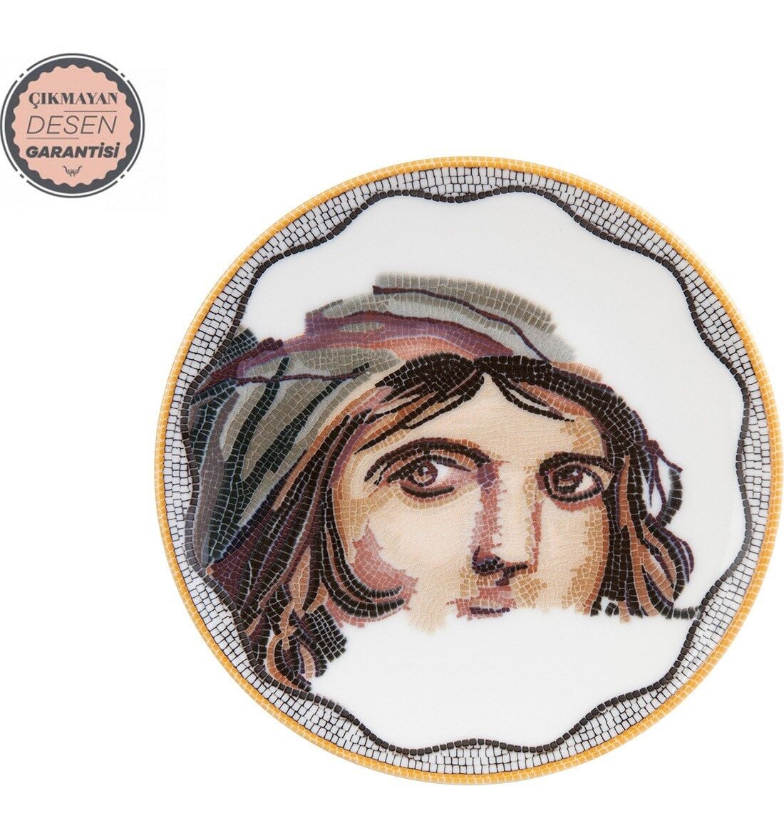 Zeugma Çingene Kız 19 Cm. Pasta Tabağı