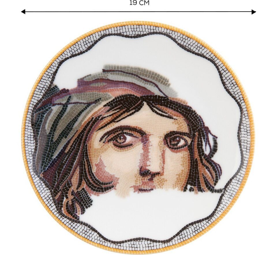 Zeugma Çingene Kız 19 Cm. Pasta Tabağı