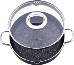 Korkmaz Galaksi Kısa Tencere 28x7,5 cm