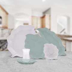 Karaca Leaf 25 Parça 6 Kişilik Porselen Kahvaltı/Servis Takımı