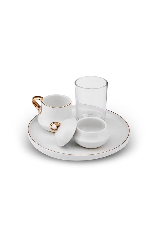 Karaca Acıbadem Tek Kişilik Kahve Sunum Seti 80 ml