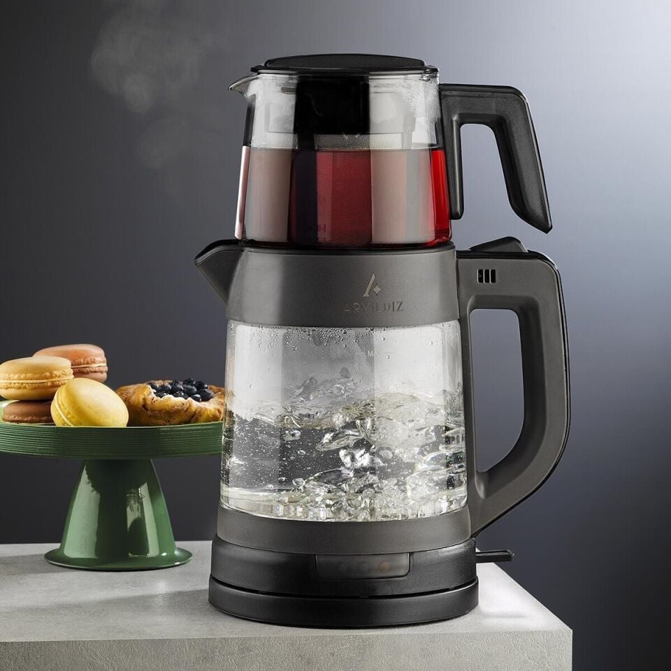 Tea Taste Çay Makinesi Antrasit