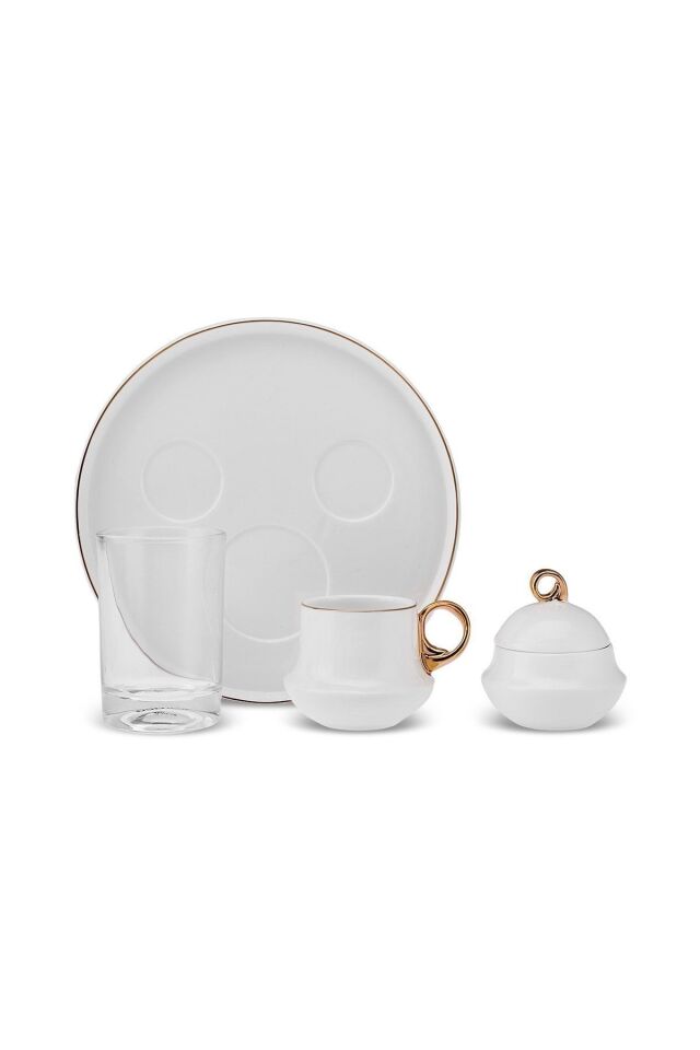 Karaca Acıbadem Tek Kişilik Kahve Sunum Seti 80 ml