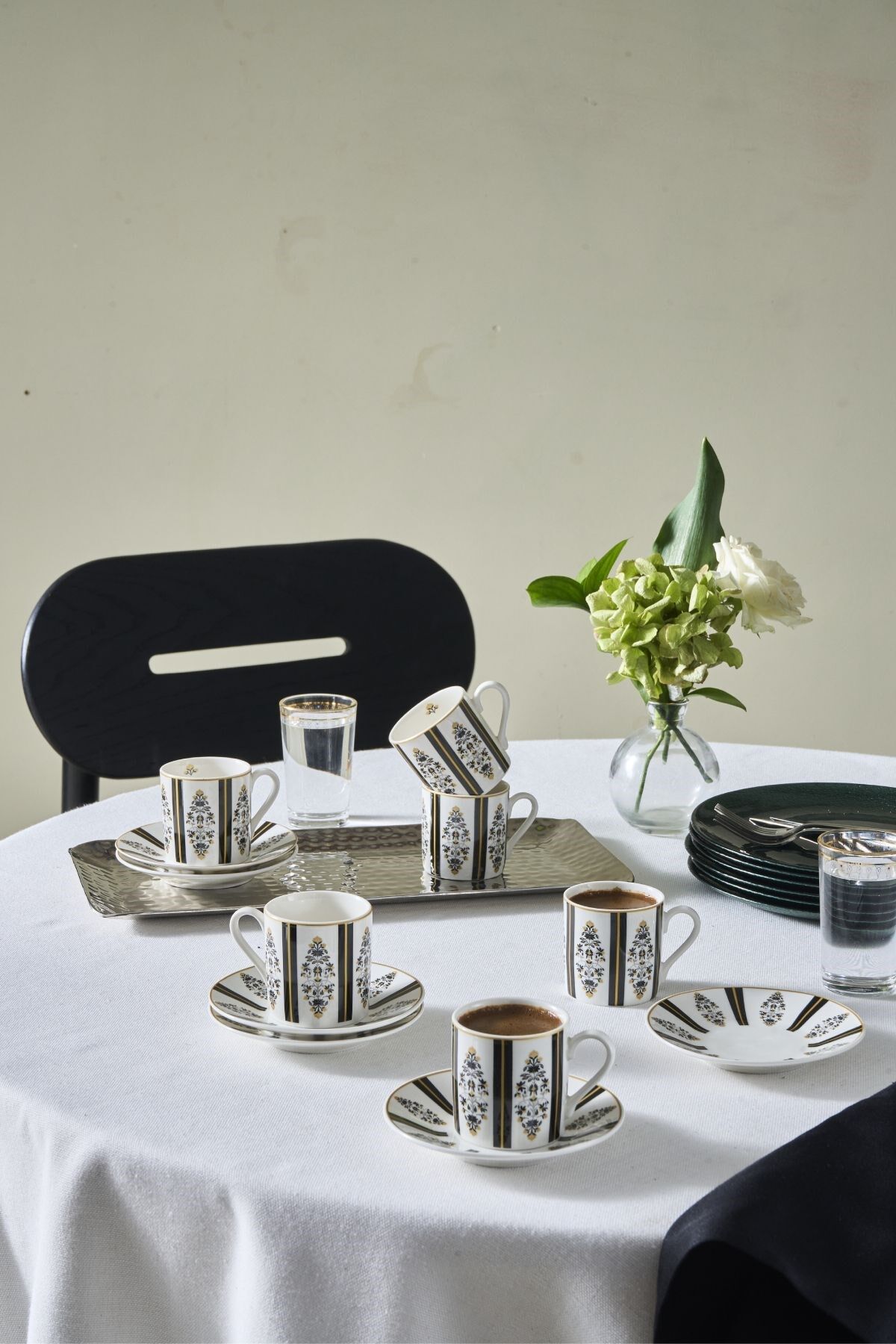 Karaca Sultan 6 Kişilik Kahve Fincanı 80 ml