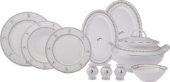 Emsan Olivia New Bone 60 Parça Yemek Takımı