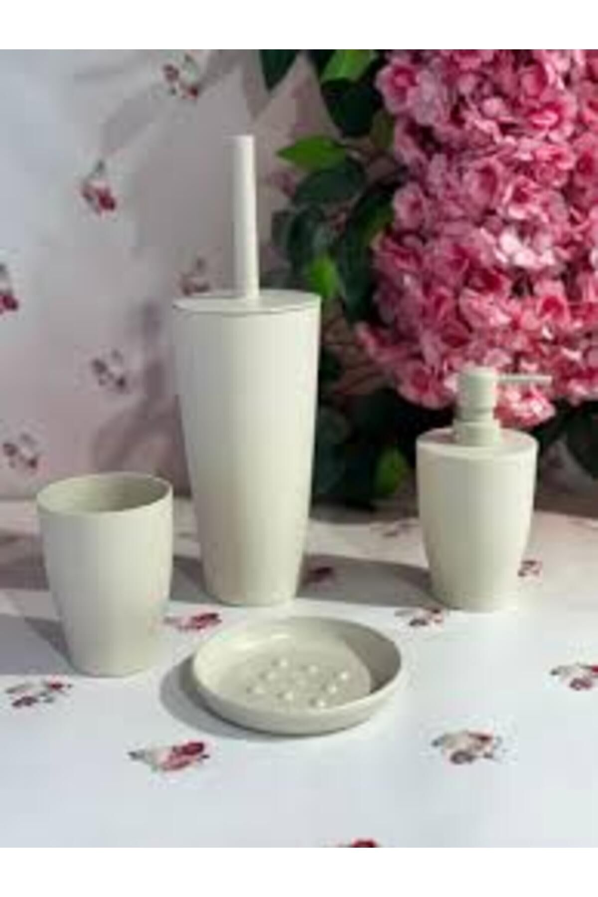 Primanova Pure Banyo Seti 5'li Bej