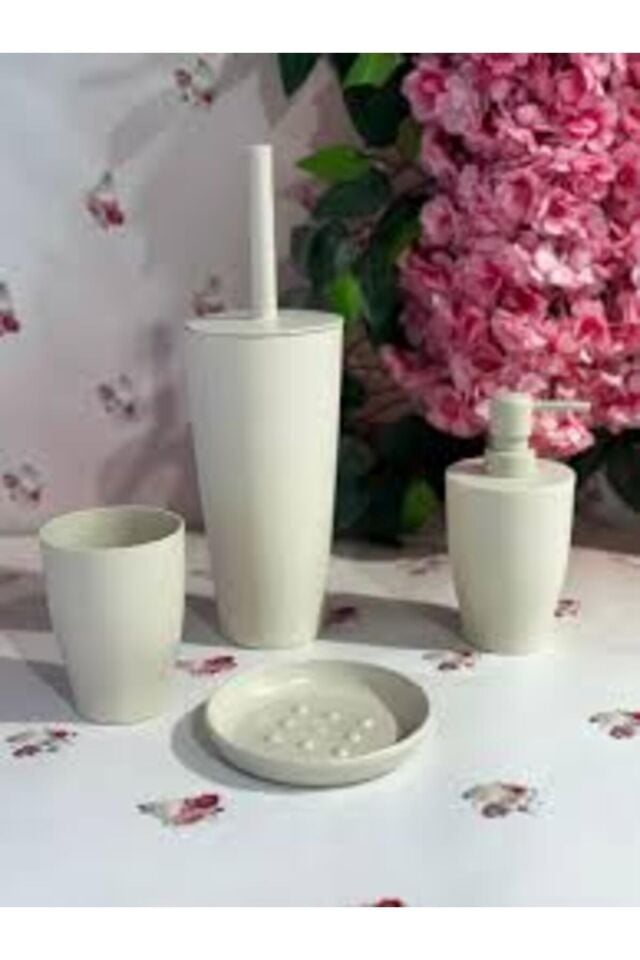 Primanova Pure Banyo Seti 5'li Bej