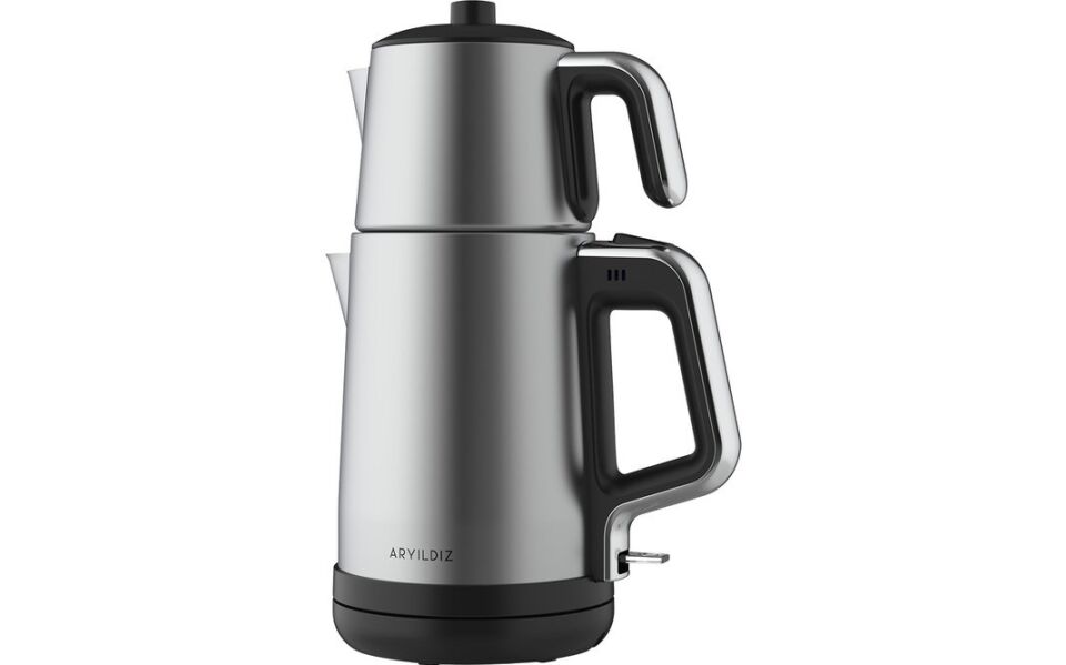 Tea Style Inox Çay Makinesi 0.8 L Demlik Kapasitesi Çelik Malzeme ile Şık Tasarım