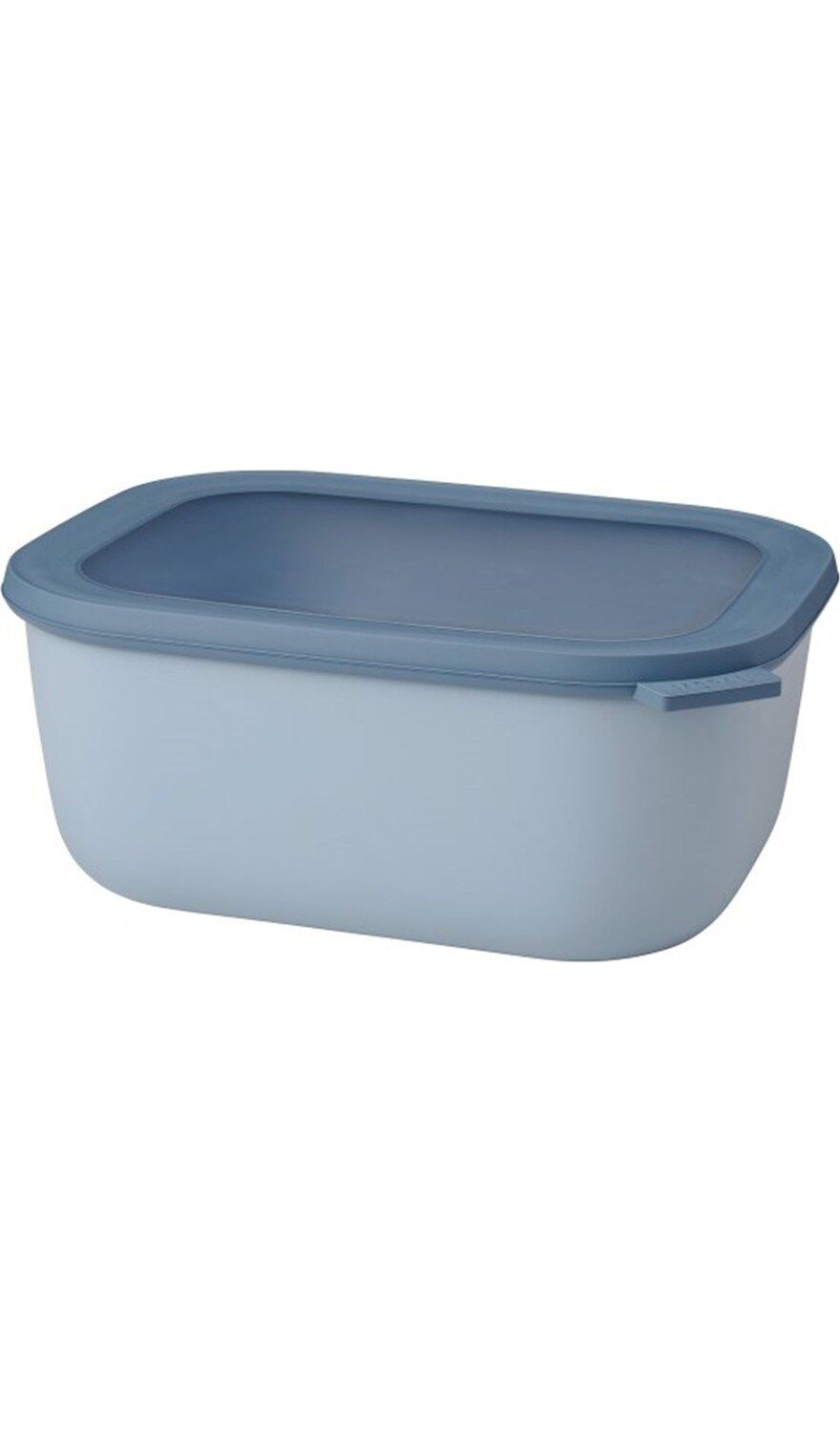 Multi Bowl Cirqula Rectangular Saklama Kabı 3000 Ml- Nordic Blue