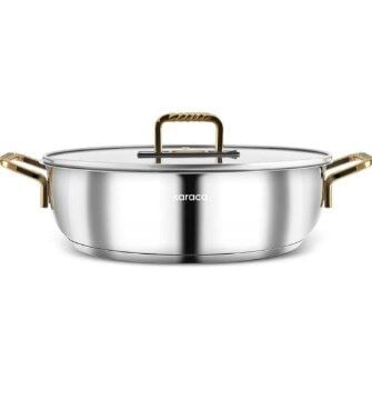 Karaca Maçka Indüksiyon Tabanlı Çelik Karnıyarık Tencere 26 cm