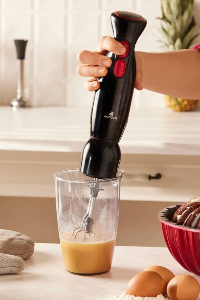 Karaca Pro-multimax Mutfak Robotu Black Red 2000 W