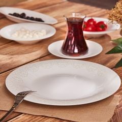Karaca Fine Pearl New Eternal 26 Parça 6 Kişilik Kahvaltı/Servis Takımı