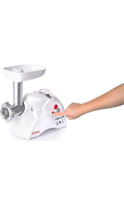 Promeat Grande Et Kıyma Makinesi 1400W Paslanmaz Çelik Bıçaklı Sucuk ve İçli Köfte Aparatlı GH21200