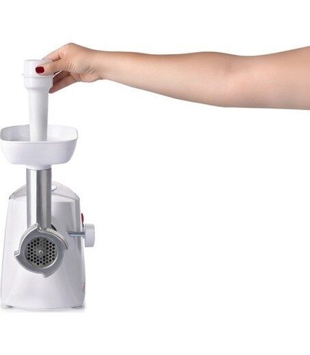 Promeat Grande Et Kıyma Makinesi 1400W Paslanmaz Çelik Bıçaklı Sucuk ve İçli Köfte Aparatlı GH21200