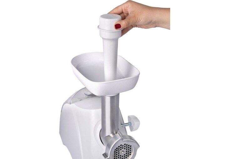 Promeat Grande Et Kıyma Makinesi 1400W Paslanmaz Çelik Bıçaklı Sucuk ve İçli Köfte Aparatlı GH21200