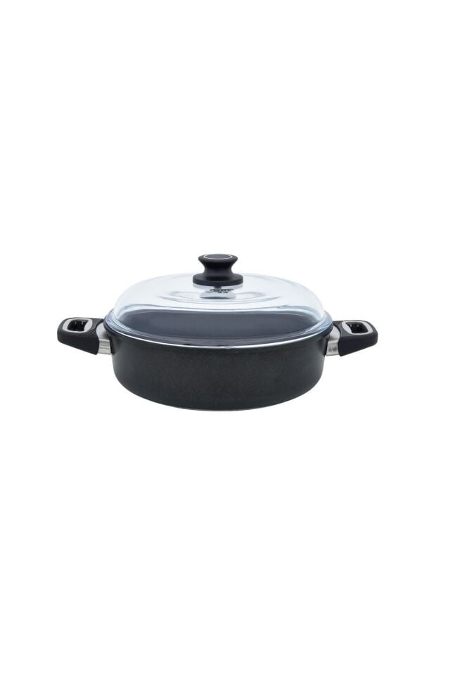 Leggno Black Döküm Sığ Tencere 20cm