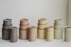 Neoflam Fıka One Seramik Saklama Kabı Gri 420ML