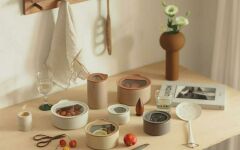 Fika One Seramik Saklama Kabı Bej 700ML