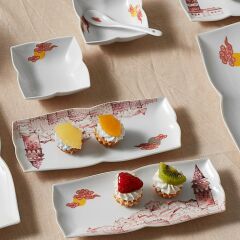 Karaca Sevda 32 Parça 6 Kişilik Porselen Kahvaltı/Servis Takımı