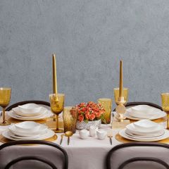 Karaca Streamline Middle 56 Parça 12 Kişilik Yemek Takımı