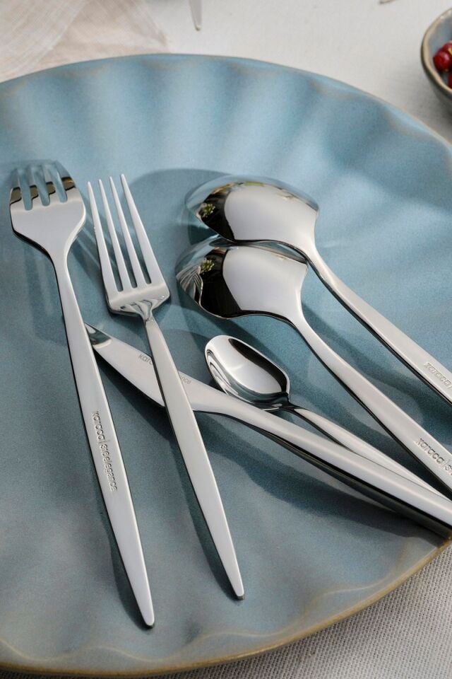 Karaca Thor 84 Parça 12 Kişilik Elegance Kutulu Çatal Kaşık Bıçak Takımı