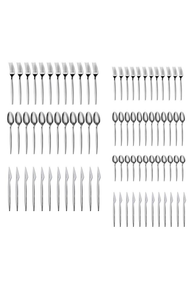 Karaca Thor 84 Parça 12 Kişilik Elegance Kutulu Çatal Kaşık Bıçak Takımı