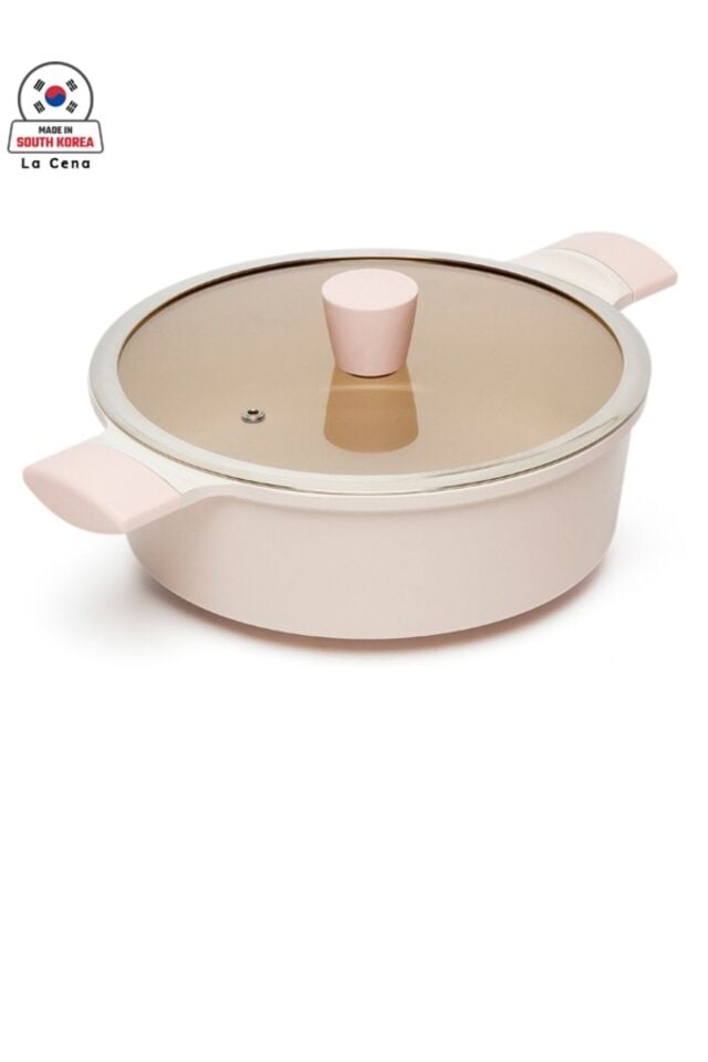 Lacena Pembe 8 Parça Seramik Kaplama Set