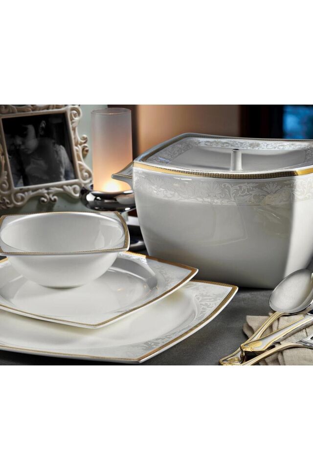 Aryıldız Ar31012 83 Parça Prestige Bone Porselen Yemek Tk