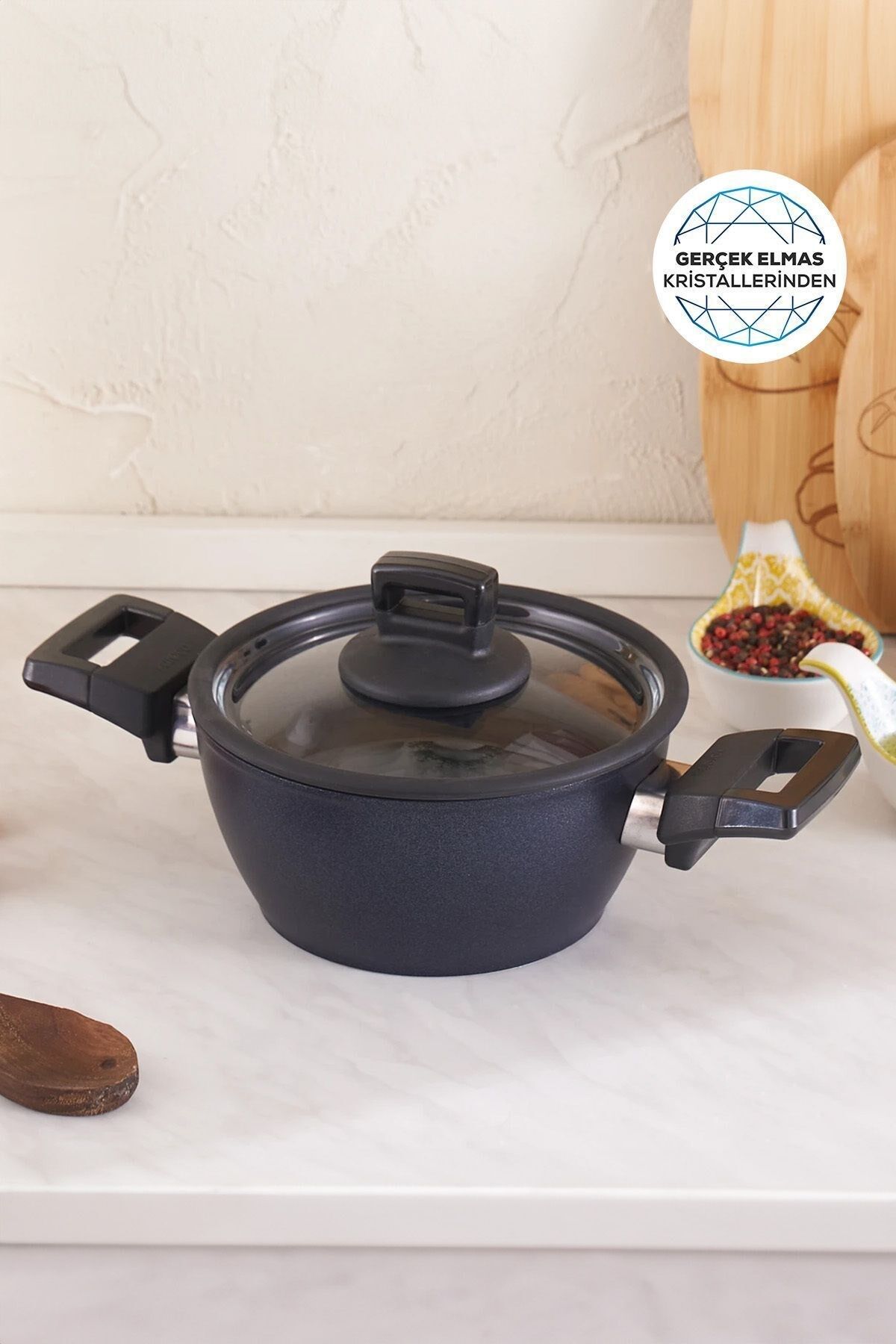 Karaca Biodiamond Powerful Plus Tencere 18 Cm