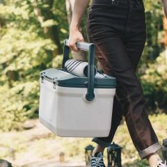 Stanley 10-01623-123 15L Adventure Easy Carry Outdoor Cooler - Beyaz Kamp Buzluğu