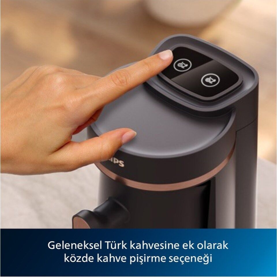 Phılıps Hda150/60 Türk Kahvesi Makinesi Siyah / Bakır