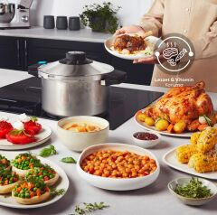 Karaca Quick and Safe İndüksiyon Tabanlı Düdüklü Tencere Seti 6+8 Lt