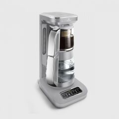 Karaca Çaysever Robotea Pro 4 In 1 Konuşan Otomatik Cam Çay Makinesi Su Isıtıcı ve Filtre Kahve Deml