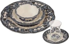 Karaca Blue Iliad 26 Parça 6 Kişilik Kahvaltı Takımı