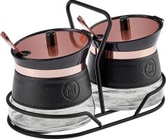 Karaca Latin Deri Tuzluk/Biberlik