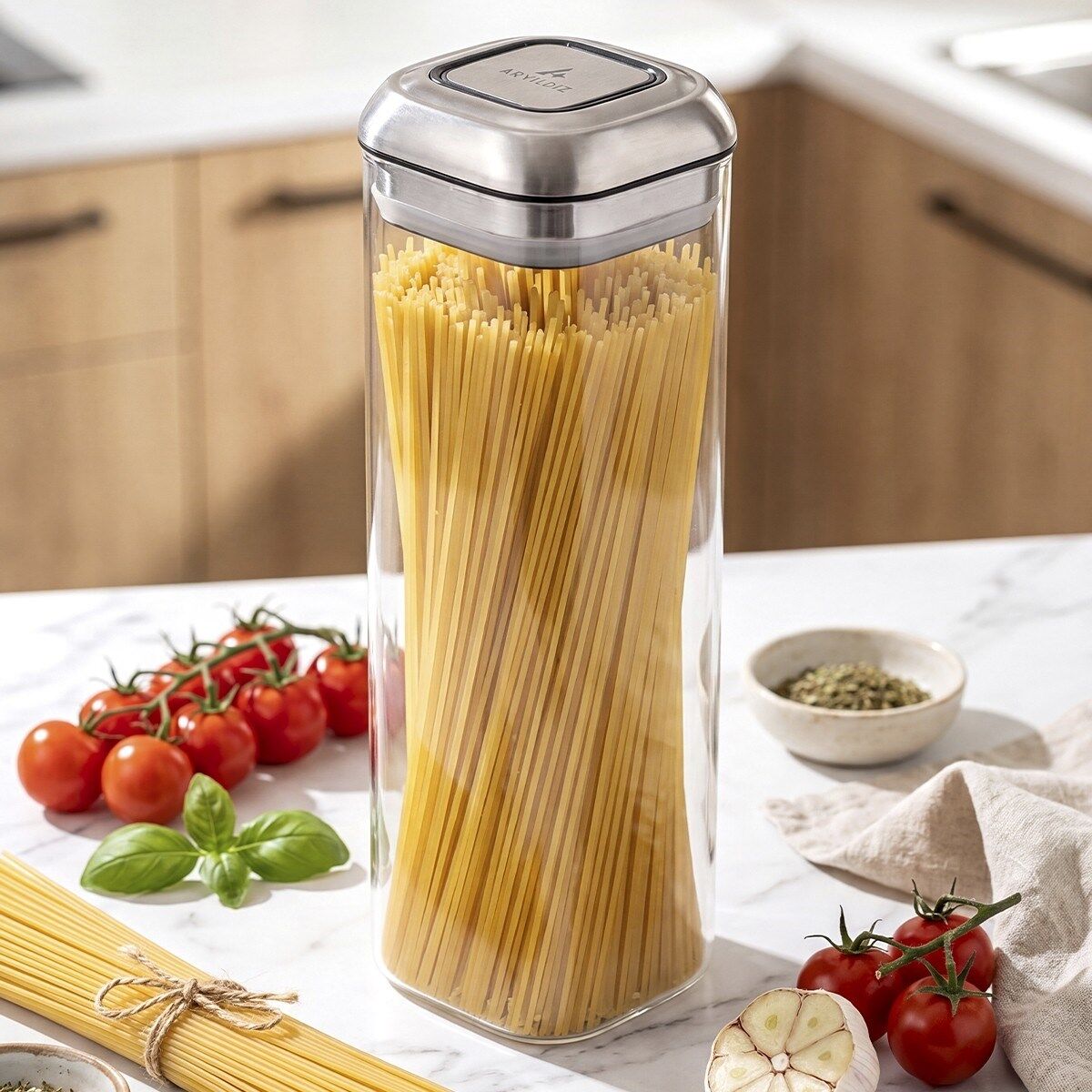 Steel Saklama Kabı 1880 Ml