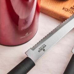 Karaca Oscar Red 6 Parça Standlı Bıçak Seti