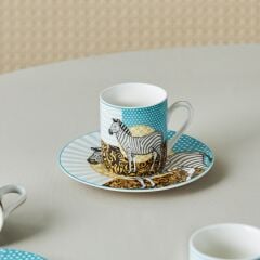 Karaca Animal 6 Kişilik Kahve Fincan Takımı 90 ml