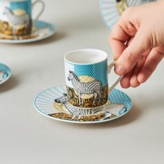 Karaca Animal 6 Kişilik Kahve Fincan Takımı 90 ml