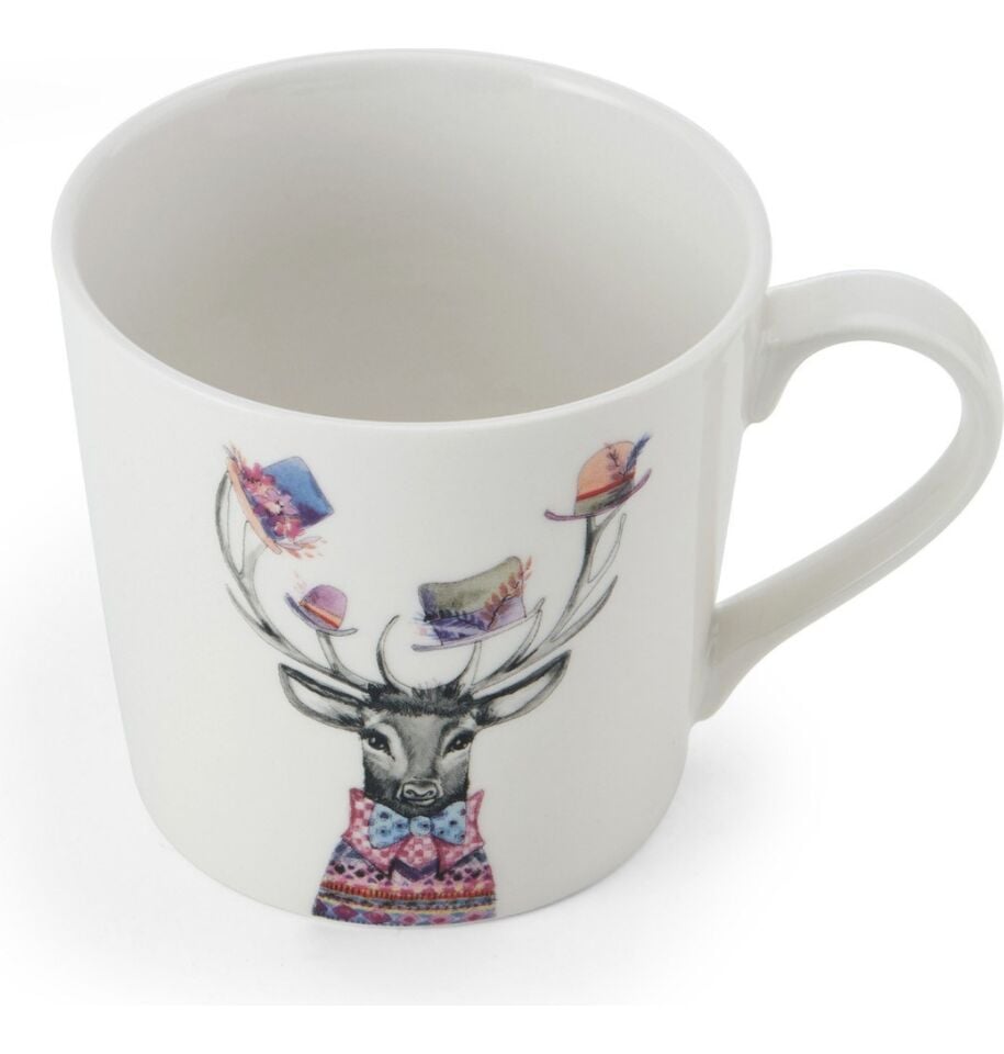 Tipperleyhill 380ML Fine China Kupa Geyik