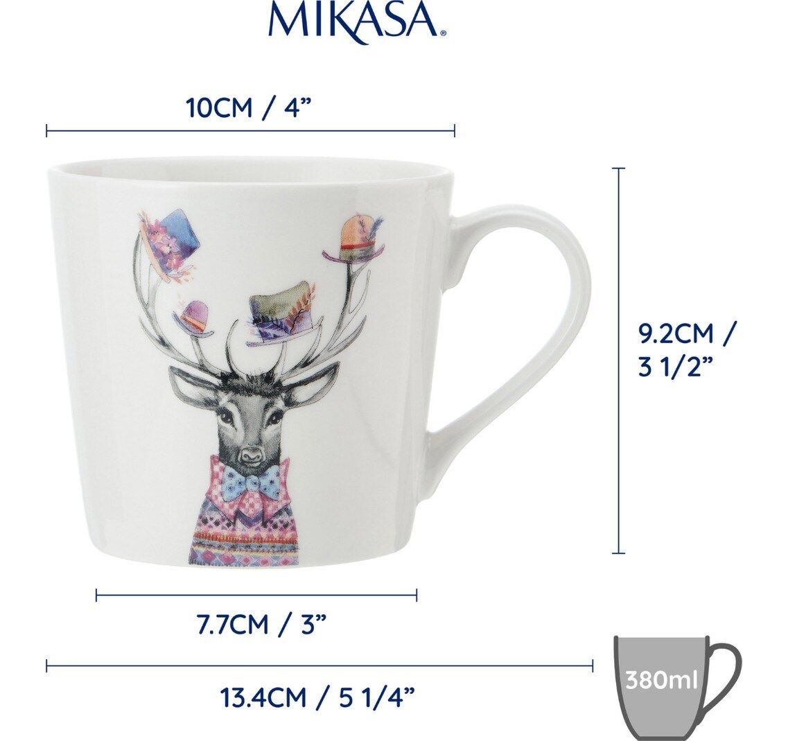 Tipperleyhill 380ML Fine China Kupa Geyik