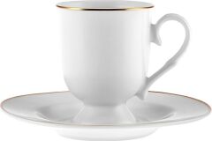 Karaca Alin 6 Kişilik Kahve Fincan Takımı 85 ml