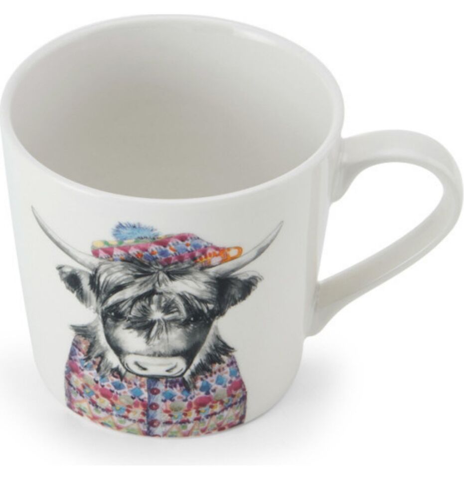 380ML Fine China Kupa Inek