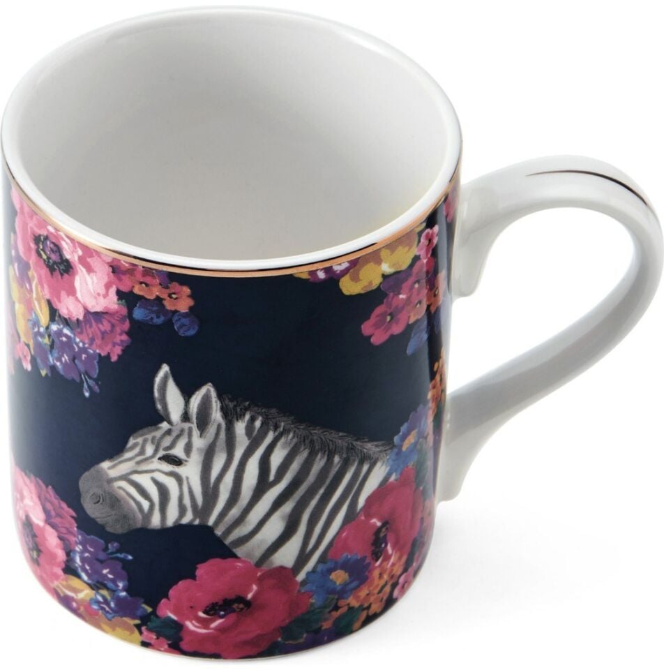 Mkwıldmugzeb Wild At Heart Fine China 280ml Kupa Zebra