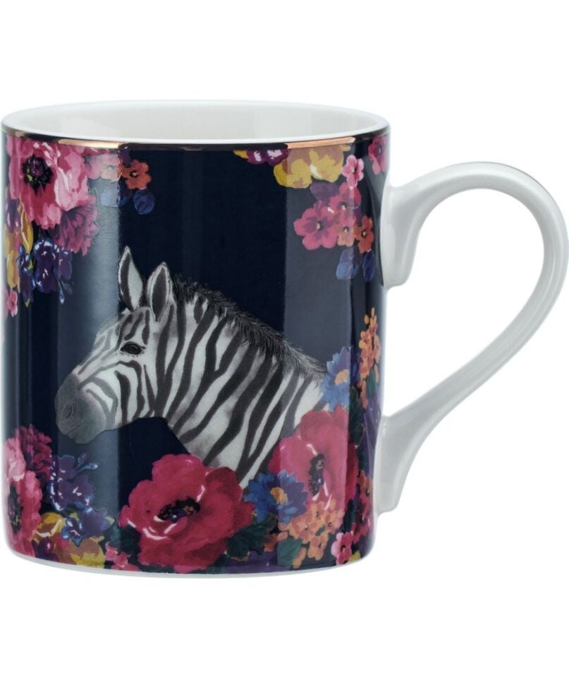 Mkwıldmugzeb Wild At Heart Fine China 280ml Kupa Zebra