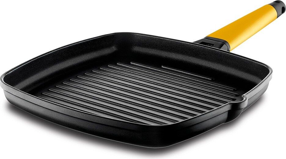 Castey Classic Izgara Kanallı Tava 27 cm